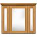 Strasser Woodenwork - 01-841 - Tri View Medicine Cabinets