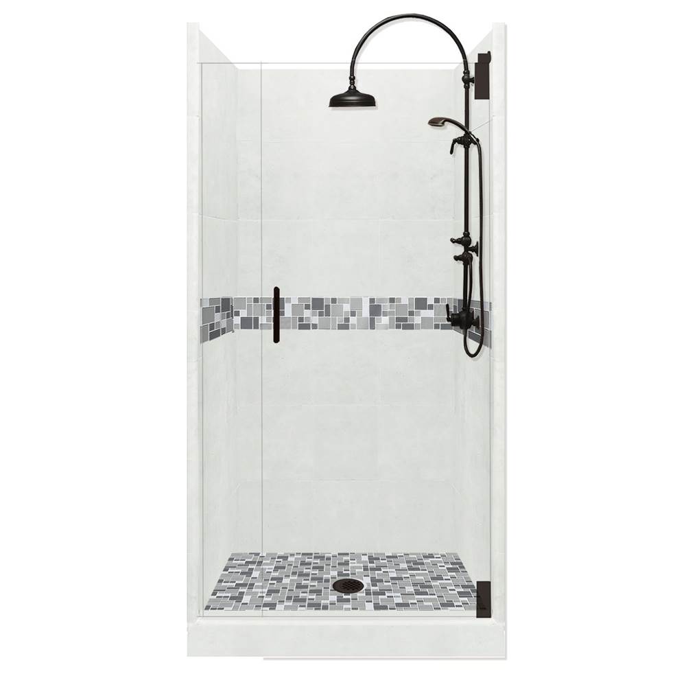American Bath Factory Alcove Shower Enclosures item ALH-5436NN-CD-BP