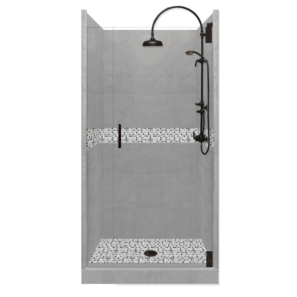 American Bath Factory Alcove Shower Enclosures item ALH-4236WD-CD-BP