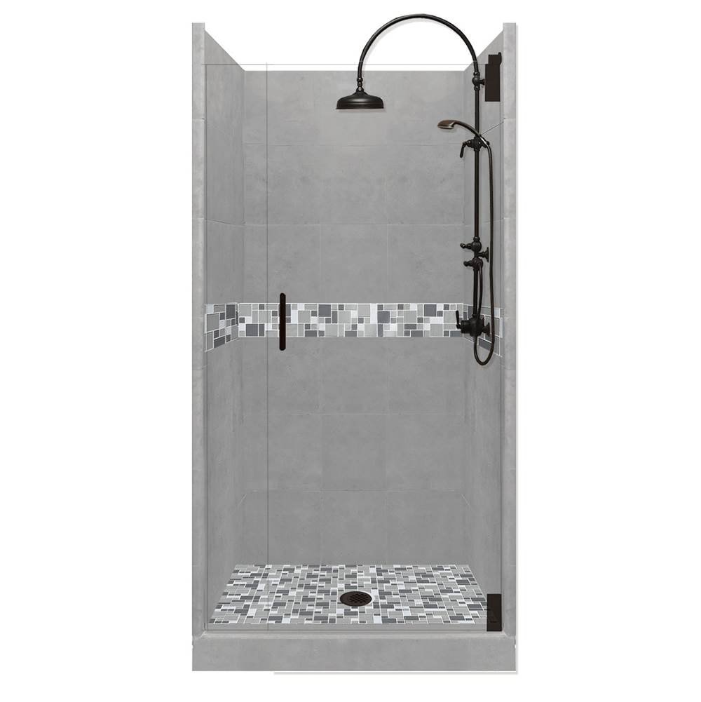 American Bath Factory Alcove Shower Enclosures item ALH-4842WN-CD-BP