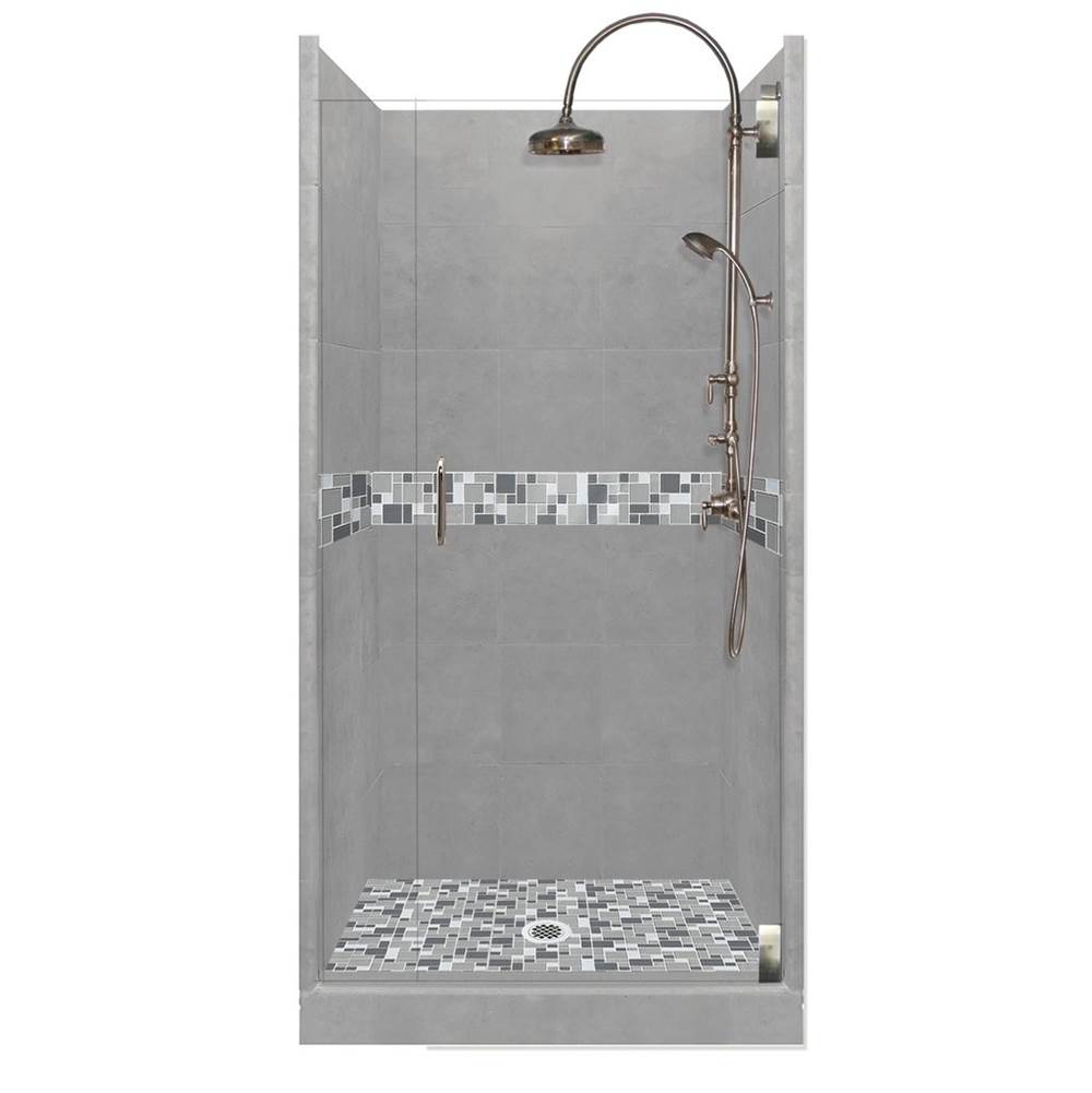 American Bath Factory Alcove Shower Enclosures item ALH-5442WN-CD-SN