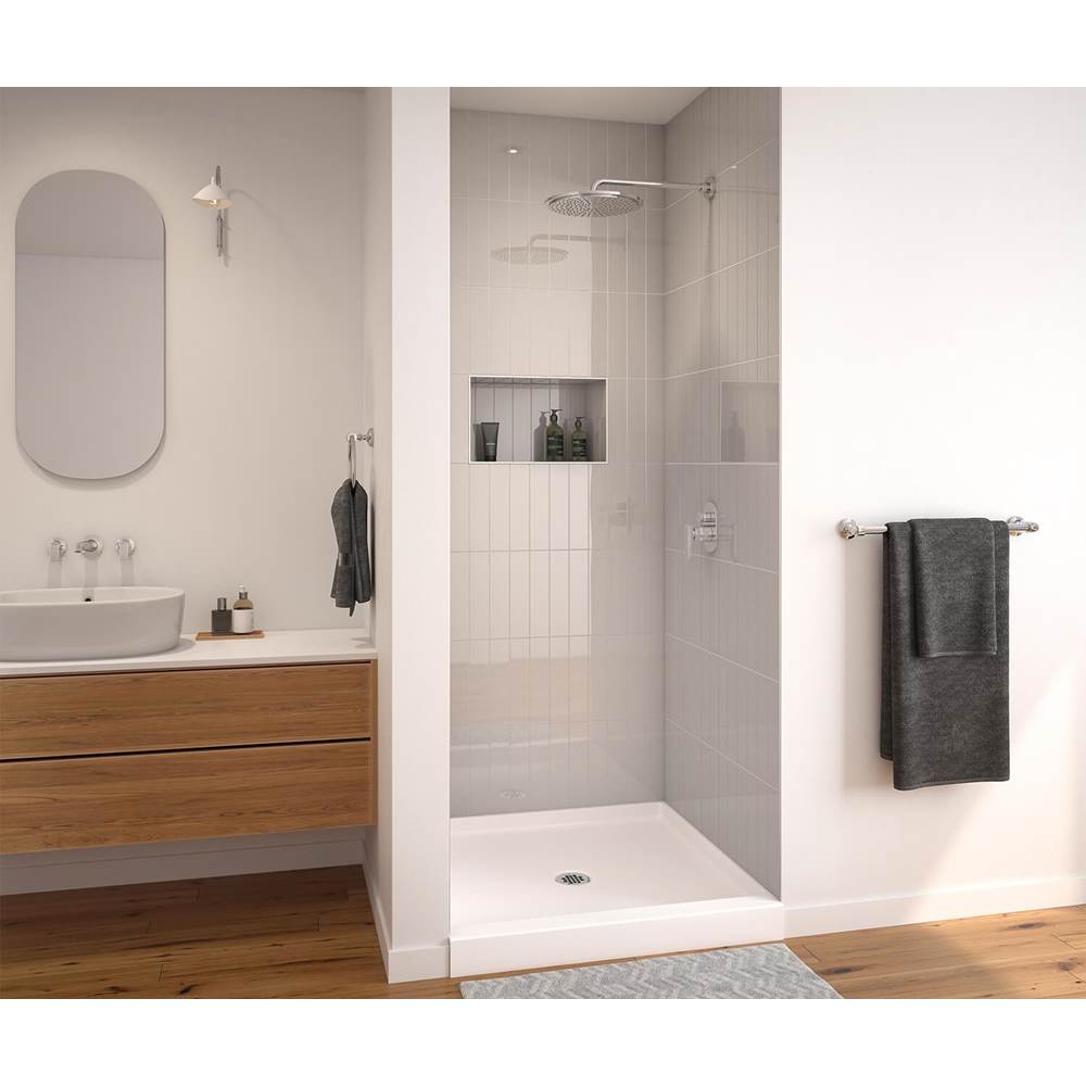 Aker Three Wall Alcove Shower Bases item 141421-000-004