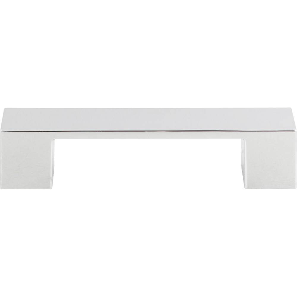 Fixtures, Etc.AtlasWide Square Pull 3 3/4 Inch (c-c) Polished Chrome