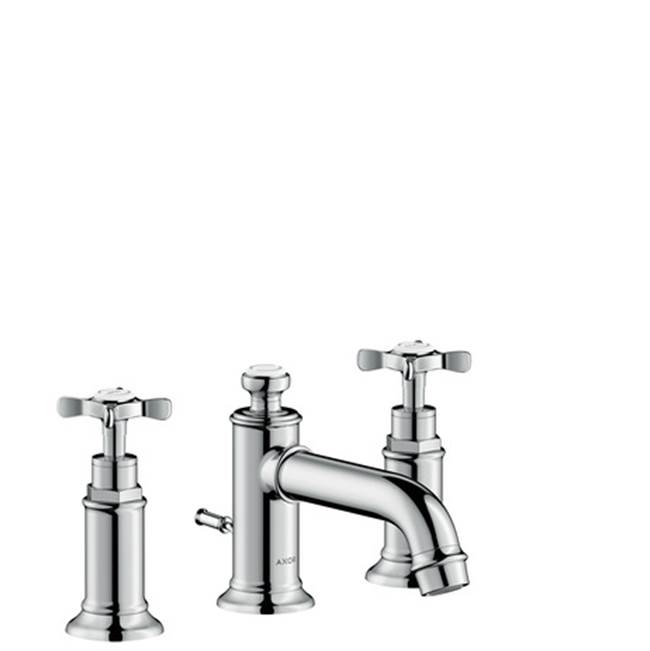 Fixtures, Etc.AxorMontreux Widespread Faucet 30 with Cross Handles and Pop-Up Drain, 1.2 GPM in Chrome
