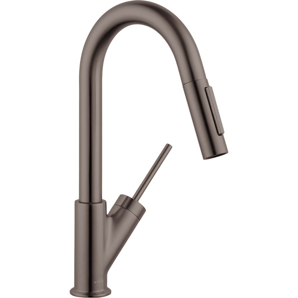 Fixtures, Etc.AxorStarck Prep Kitchen Faucet 2-Spray Pull-Down, 1.75 GPM in Brushed Black Chrome