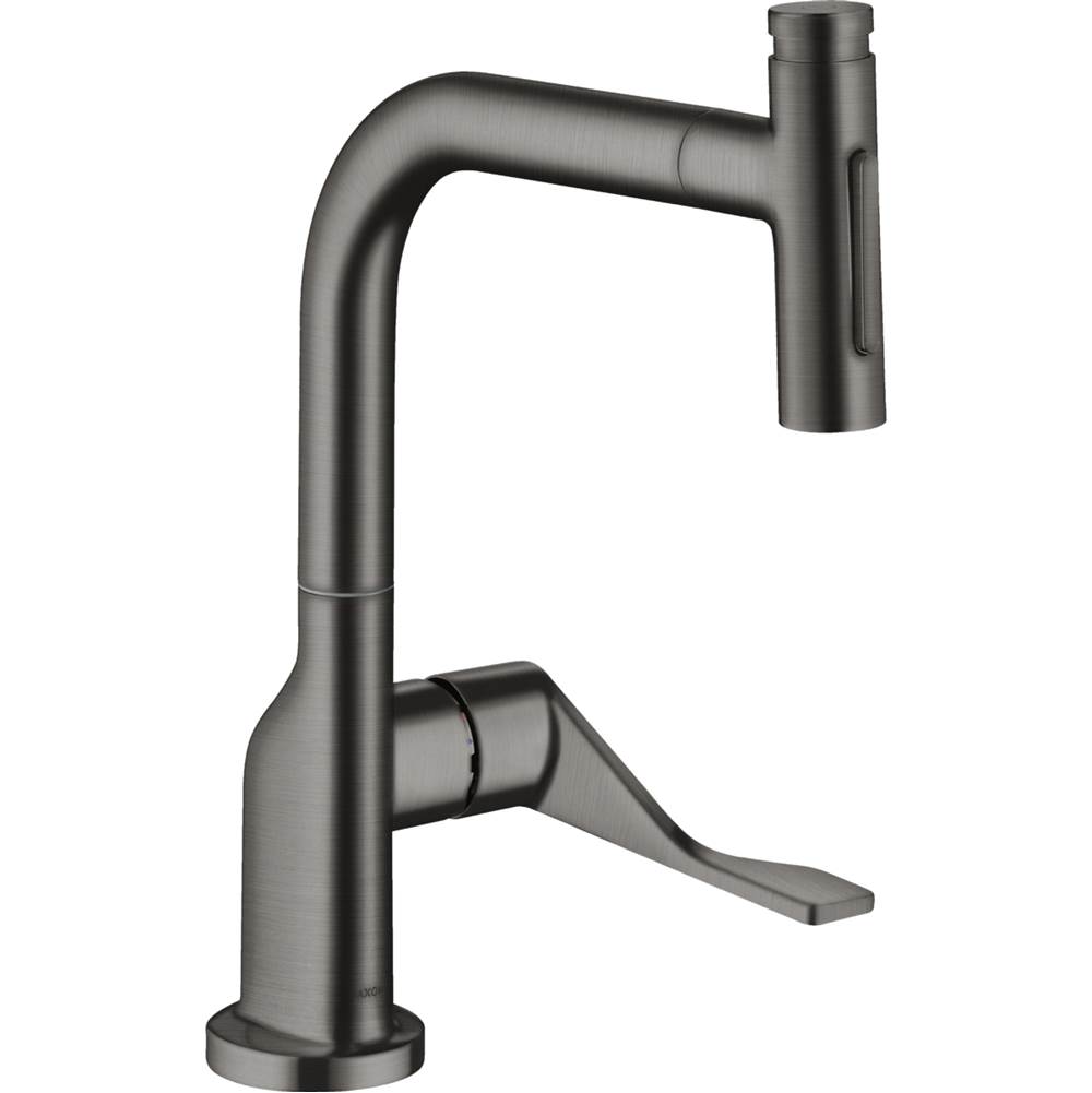 Fixtures, Etc.AxorCitterio  Kitchen Faucet Select 2-Spray Pull-Out, 1.75 GPM in Brushed Black Chrome