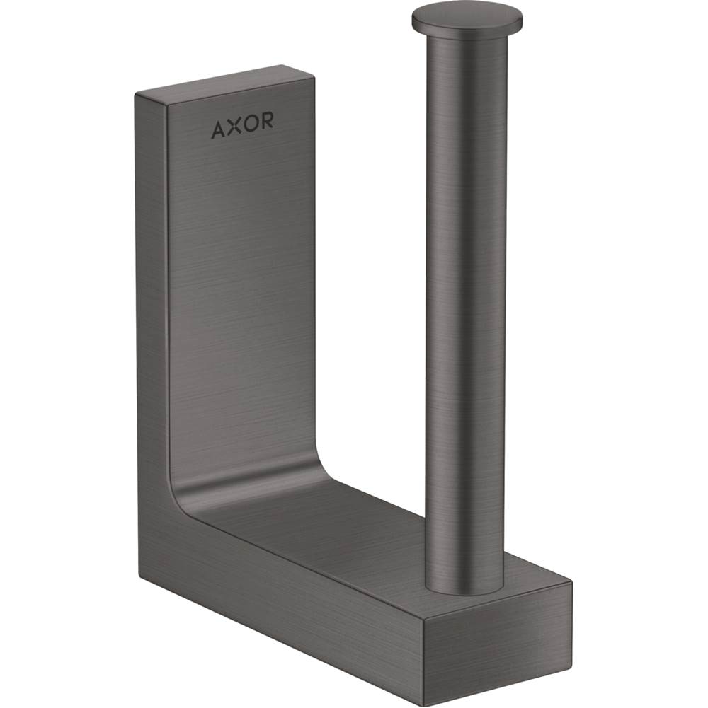 Fixtures, Etc.AxorUniversal Rectangular Spare Roll Holder in Brushed Black Chrome