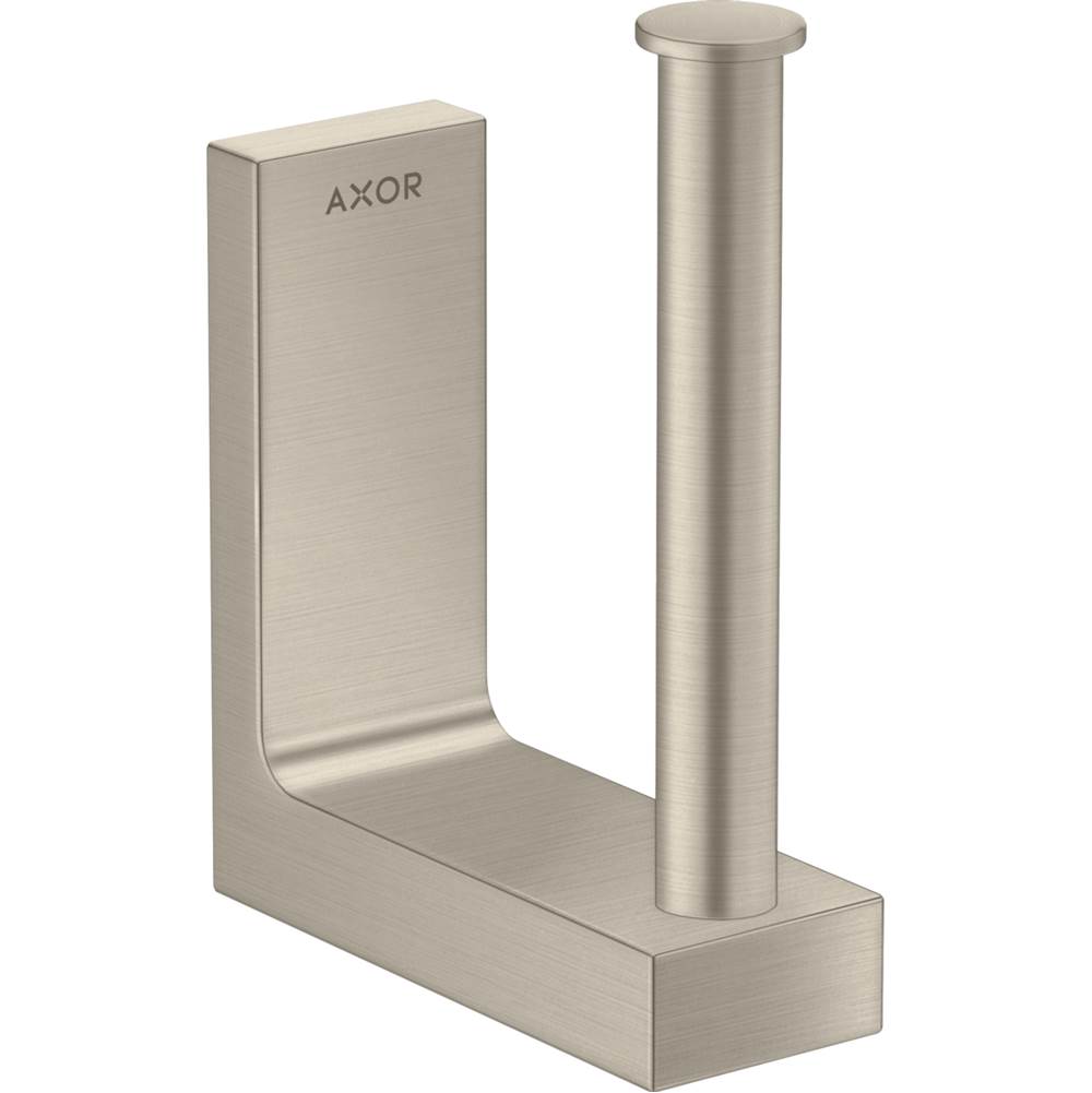 Fixtures, Etc.AxorUniversal Rectangular Spare Roll Holder in Brushed Nickel