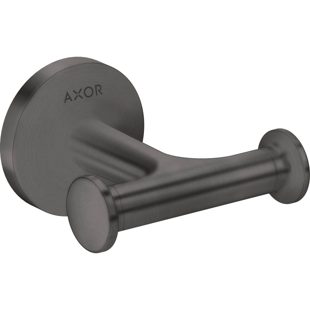 Fixtures, Etc.AxorUniversal Circular Double Hook in Brushed Black Chrome