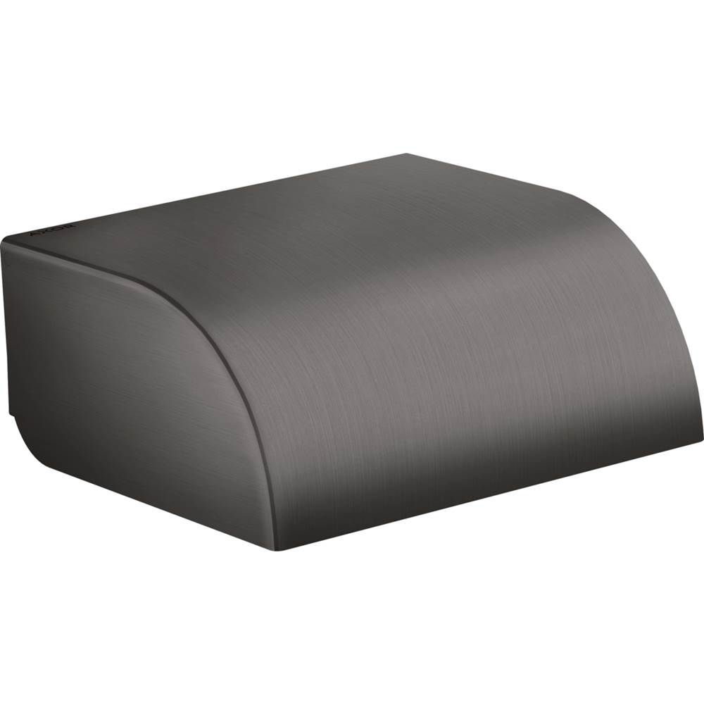 Fixtures, Etc.AxorUniversal Circular Roll Holder with Cover in Brushed Black Chrome