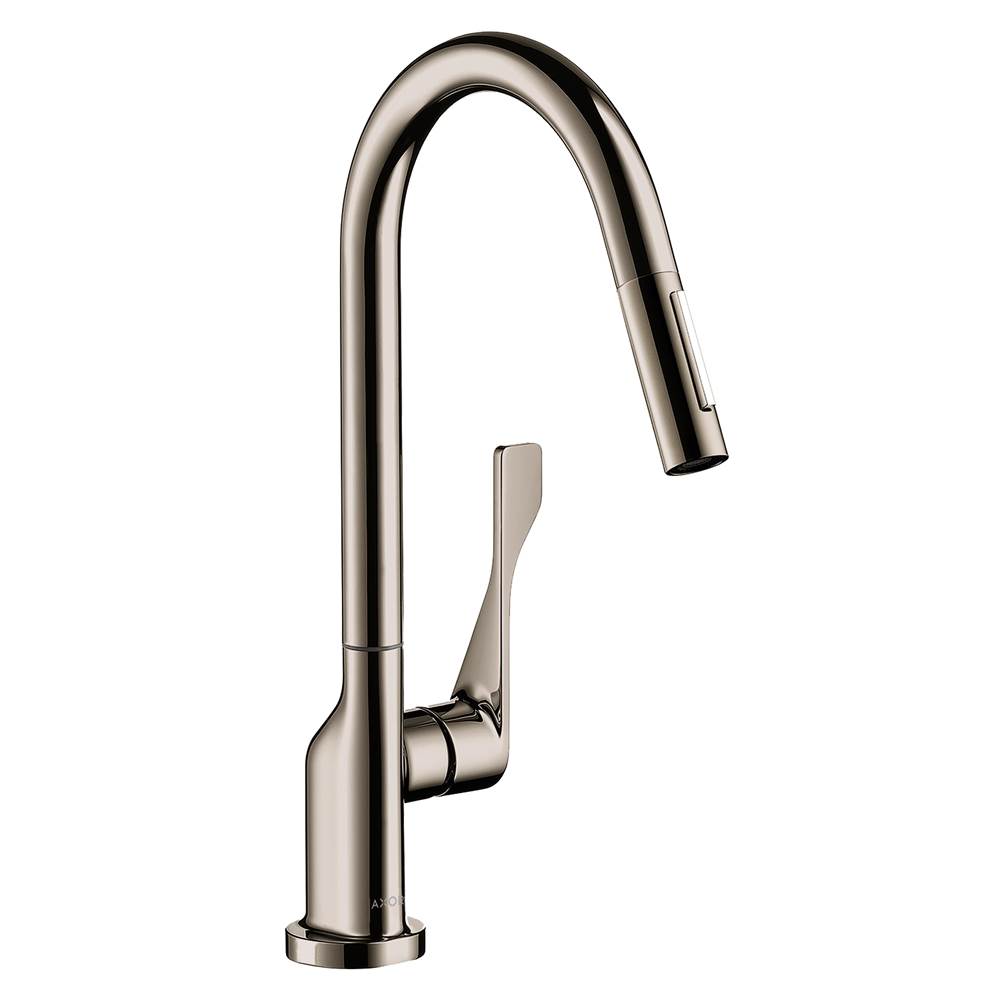 Fixtures, Etc.AxorCitterio  HighArc Kitchen Faucet 2-Spray Pull-Down, 1.75 GPM in Polished Nickel
