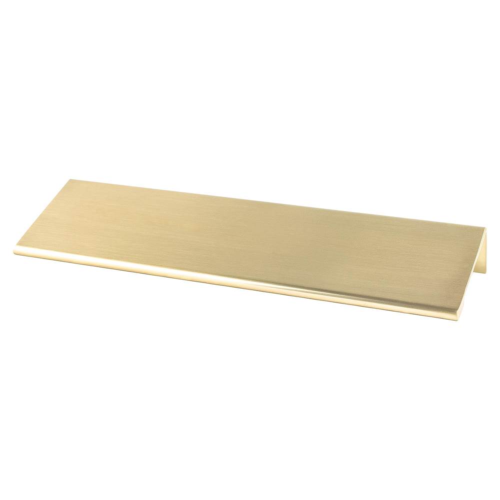 Fixtures, Etc.BerensonContemporary Advantage Two 112mm CC Champagne Edge Pull - Part measures 1/16in. thickness.