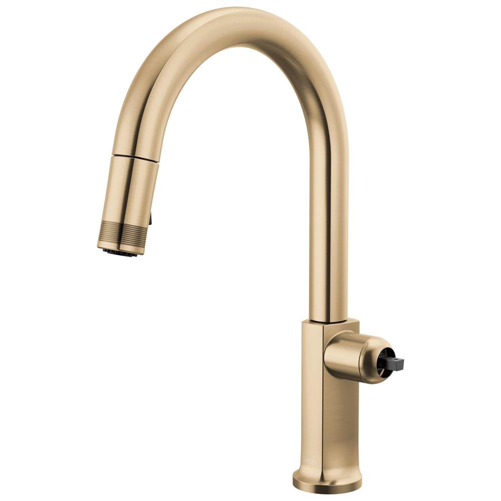 Brizo Retractable Faucets Kitchen Faucets item 63006LF-GLLHP-L