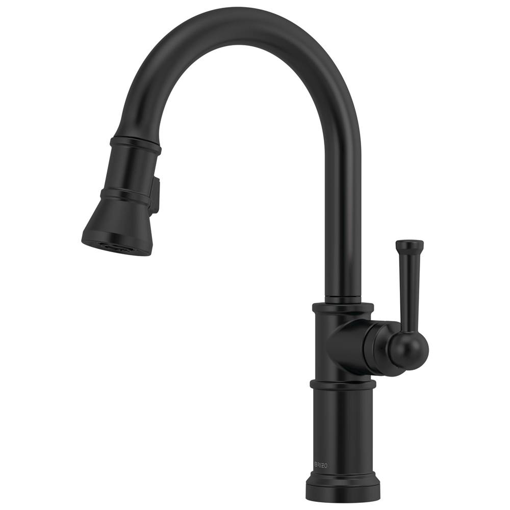Brizo Retractable Faucets Kitchen Faucets item 63025LF-BL