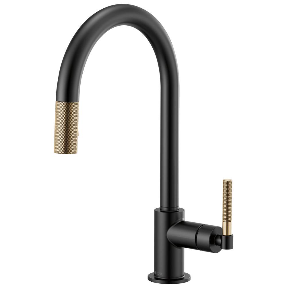 Brizo Retractable Faucets Kitchen Faucets item 63043LF-BLGL