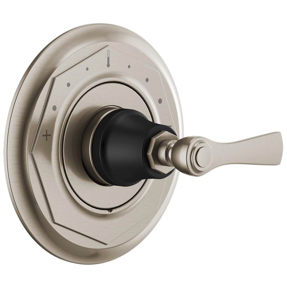 Brizo Thermostatic Valve Trim Shower Faucet Trims item T66T060-NKBL