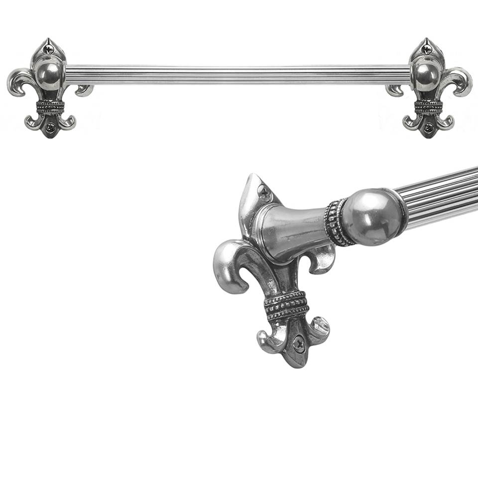 Fixtures, Etc.Carpe Diem HardwareCharlemagne 24'' O.C (Approximately) Towel Bar With 5/8'' Reeded Center
