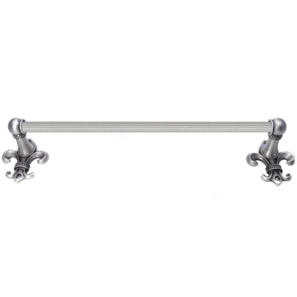 Fixtures, Etc.Carpe Diem HardwareCharlemagne 36'' O.C (Approximately) Towel Bar With 5/8'' Reeded Center