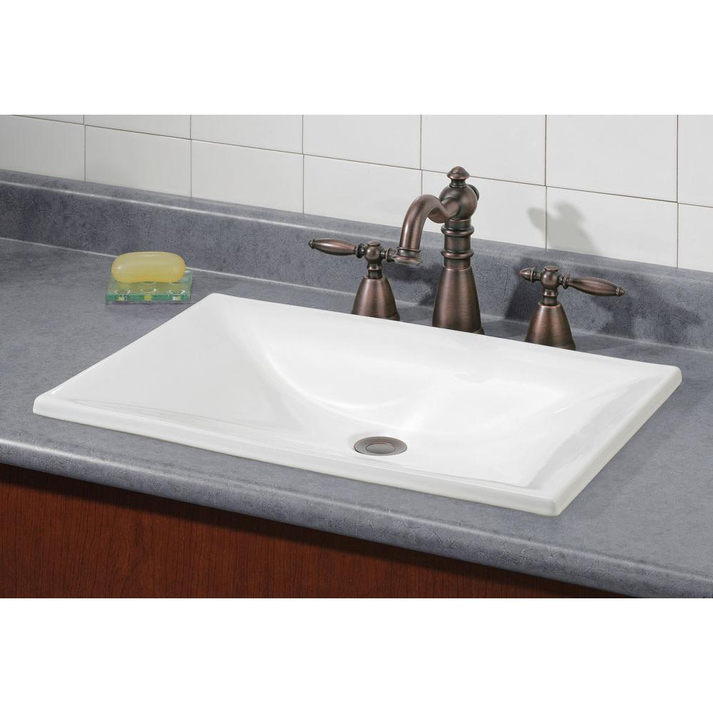 Cheviot Products Drop In Bathroom Sinks item 1180-WH