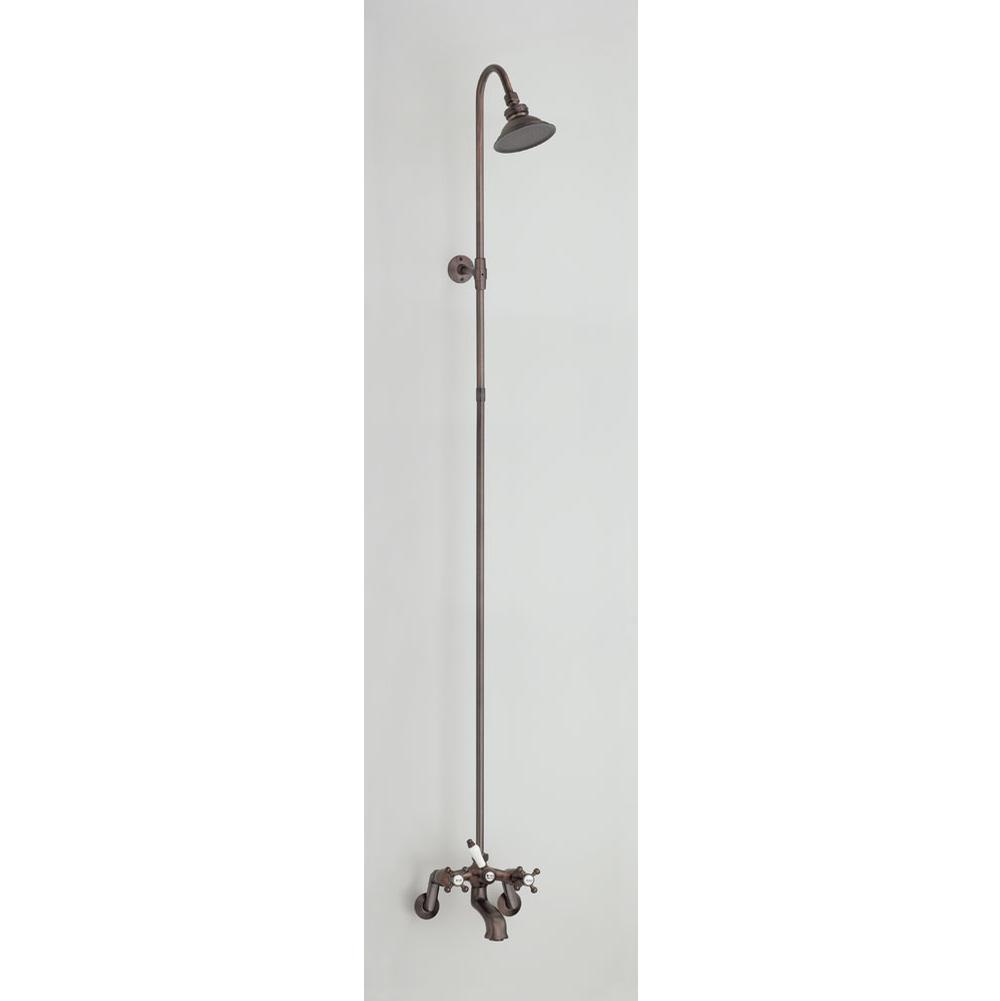 Fixtures, Etc.Cheviot Products5100 SERIES Tub Filler with Overhead Shower - Cross Handles