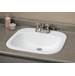 Cheviot Products - 1108-WH-8 - Drop In Bathroom Sinks