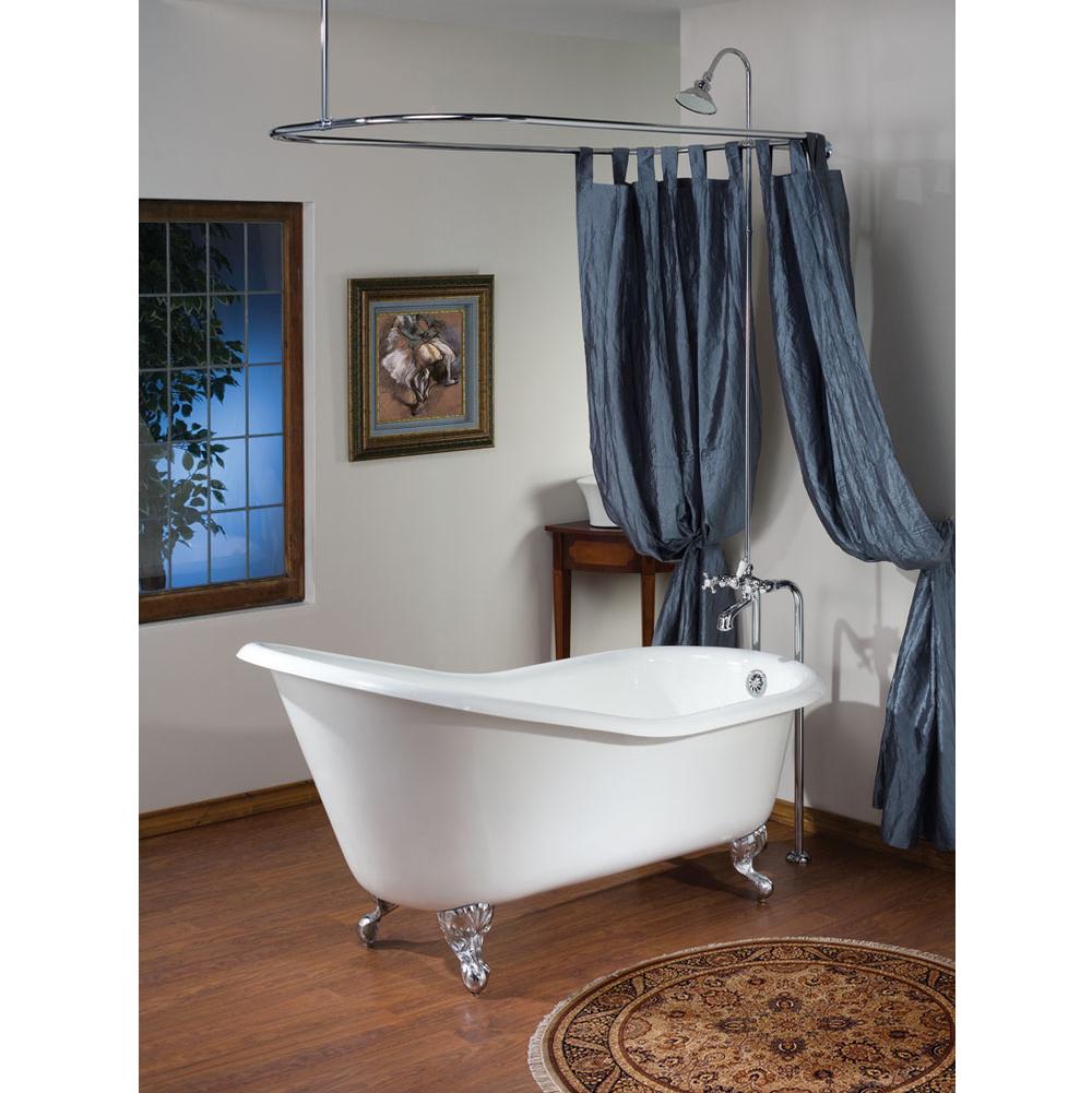 Fixtures, Etc.Cheviot ProductsSLIPPER Cast Iron Bathtub with Continuous Rolled Rim
