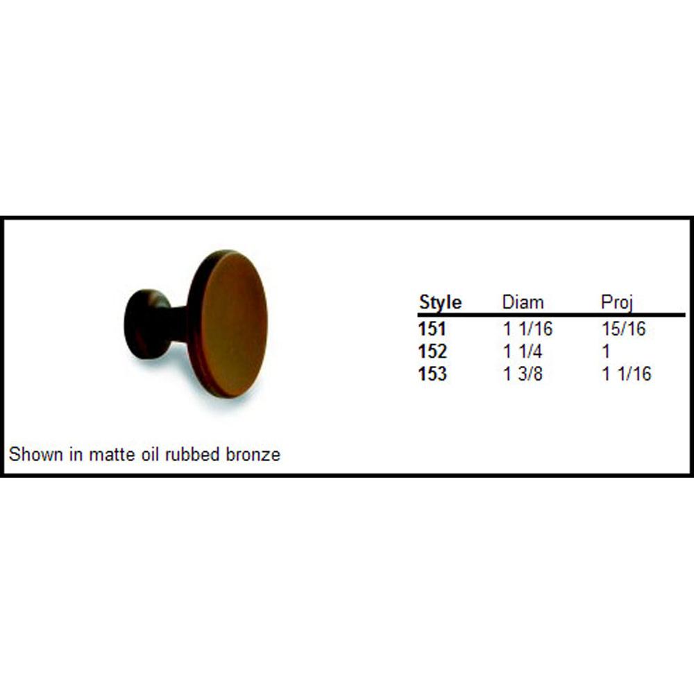 Colonial Bronze Knob Knobs item 151-CU
