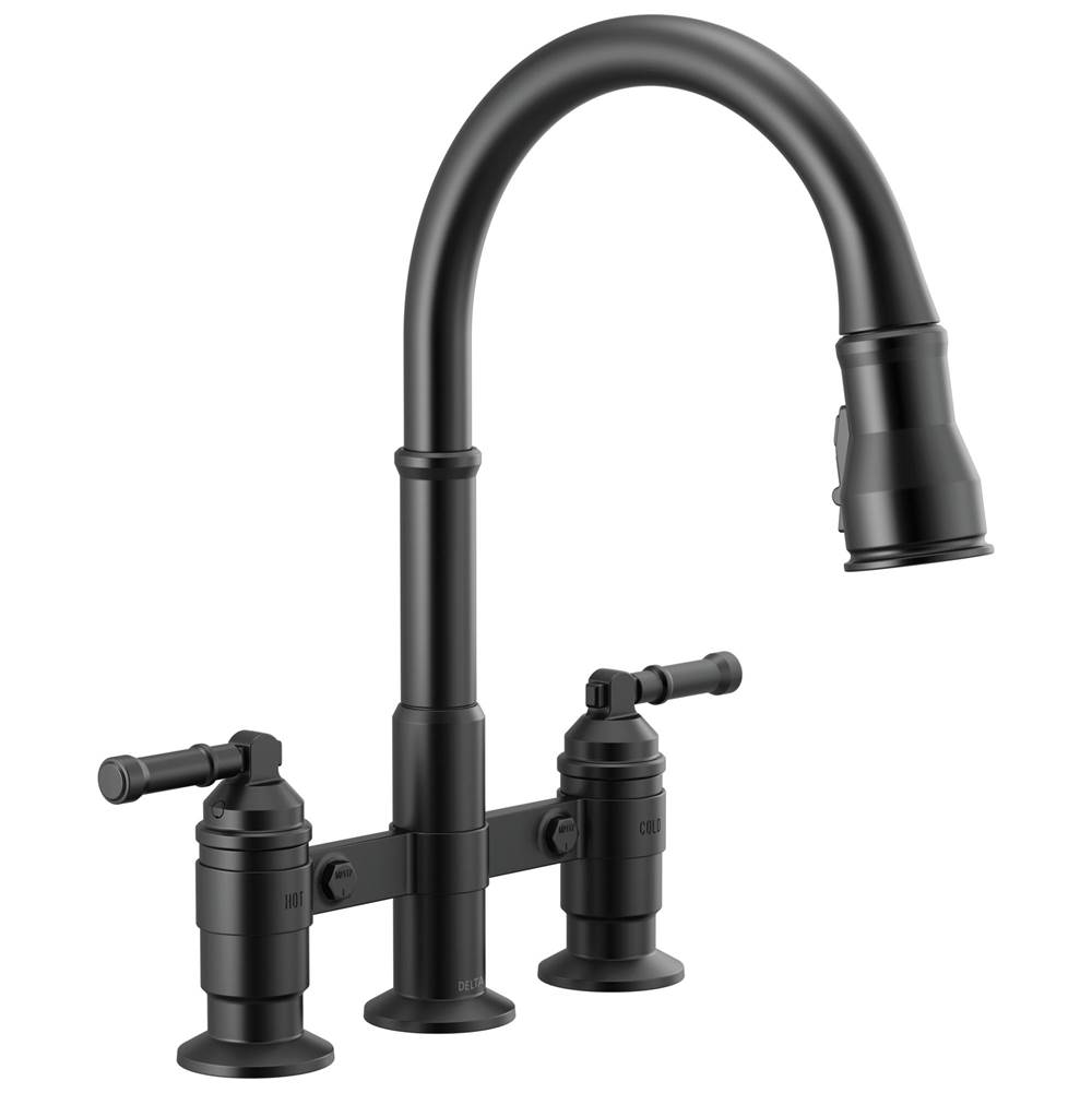Delta Faucet Bridge Kitchen Faucets item 2390L-BL-DST