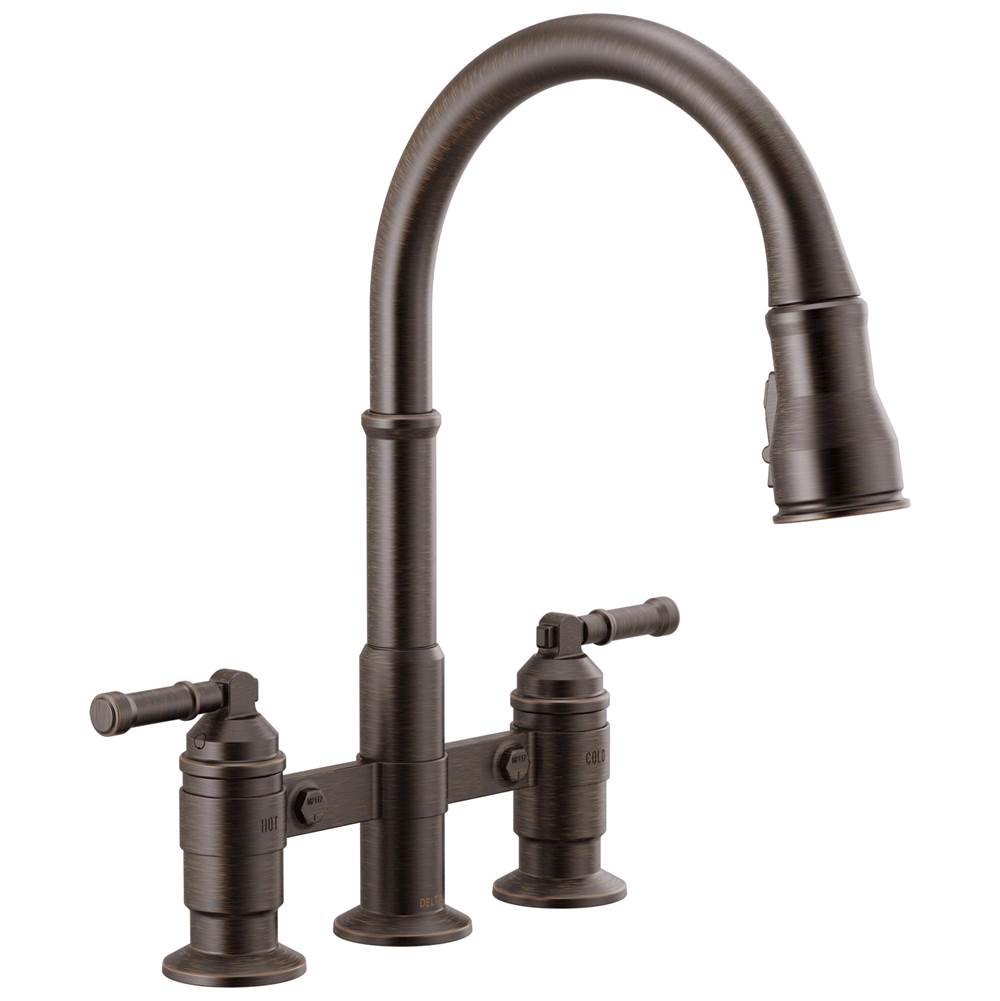 Delta Faucet Bridge Kitchen Faucets item 2390L-RB-DST