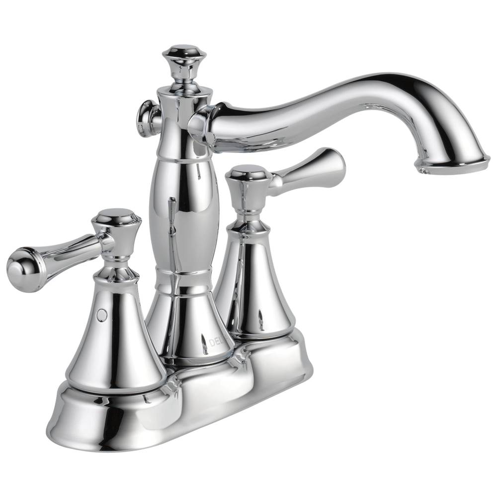 Fixtures, Etc.Delta FaucetCassidy™ Two Handle Centerset Bathroom Faucet - Metal Pop-Up