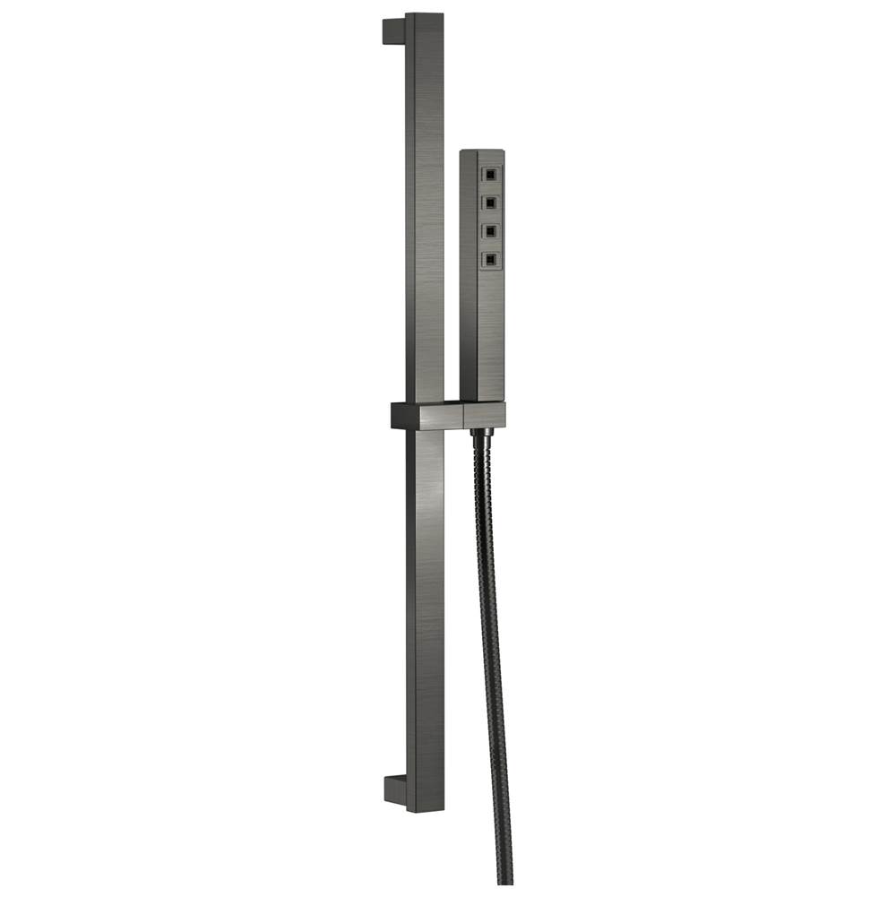 Fixtures, Etc.Delta FaucetUniversal Showering Components H2Okinetic® Single-Setting Slide Bar Hand Shower