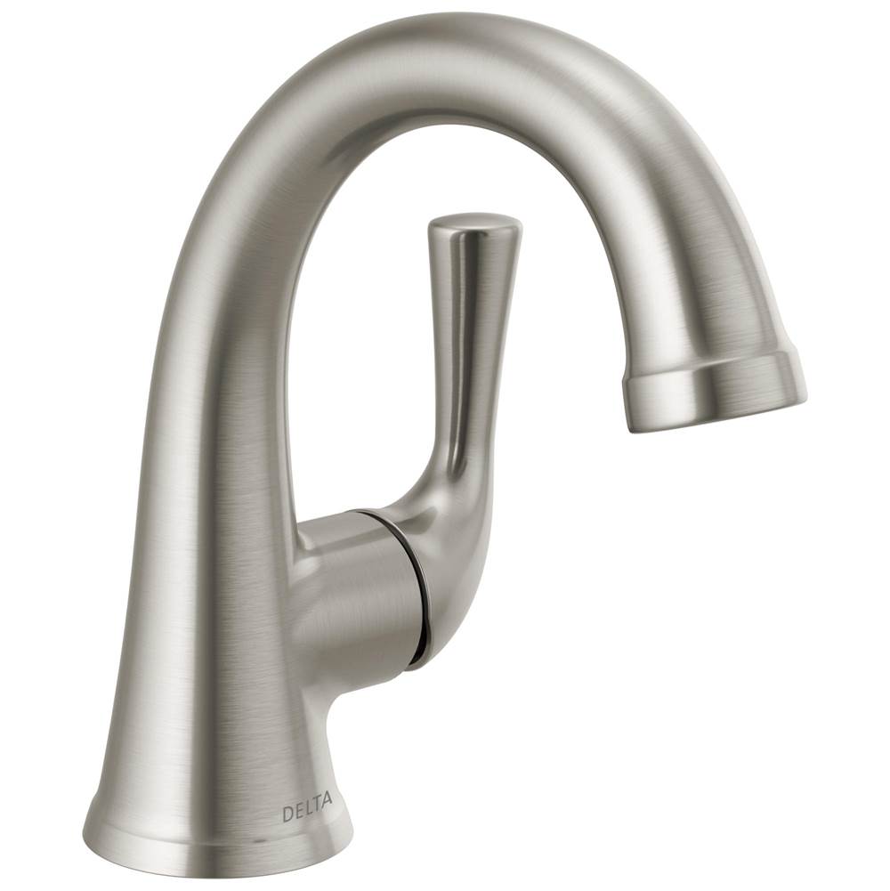 Delta Faucet Single Hole Bathroom Sink Faucets item 533LF-SSMPU