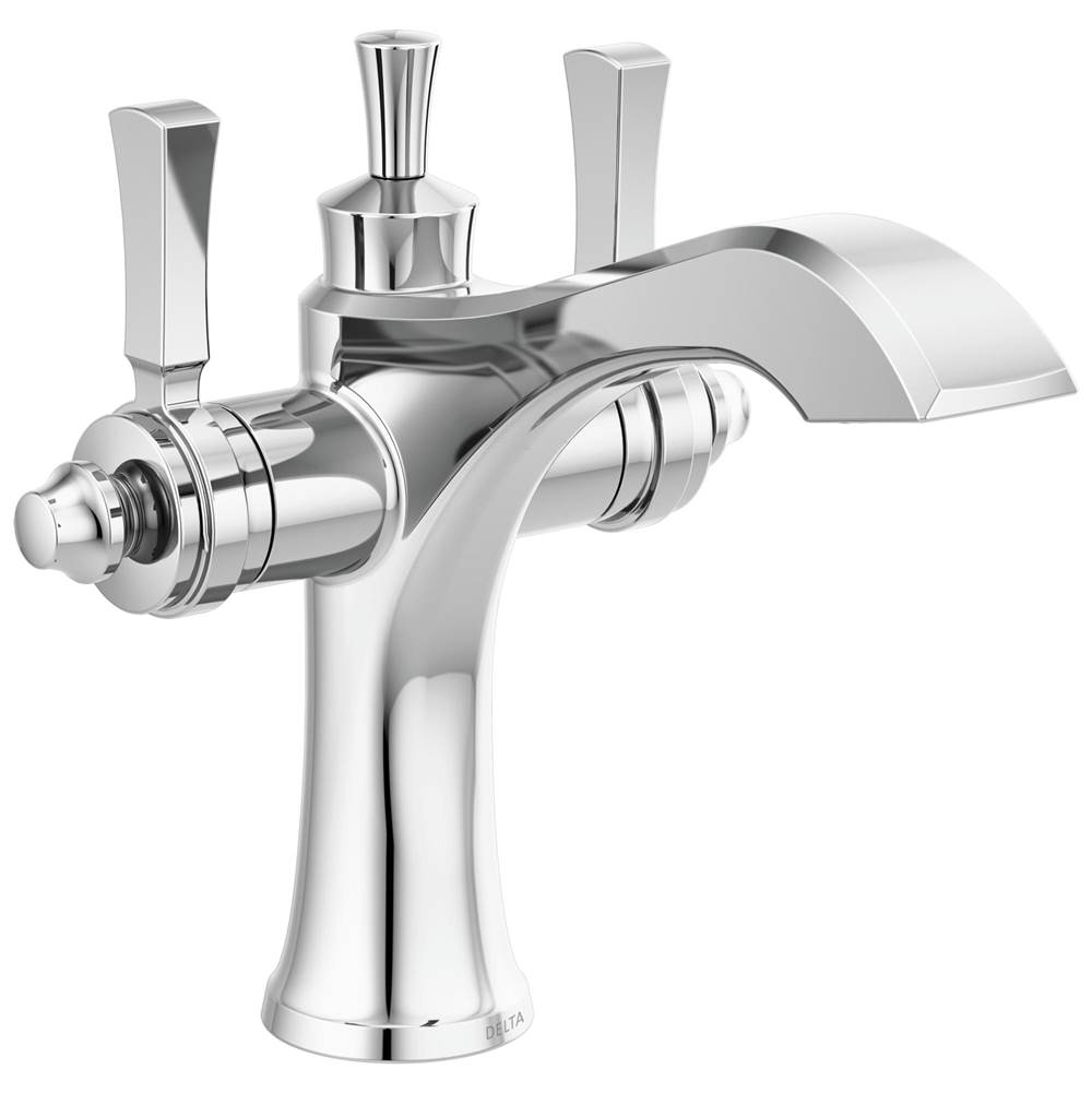 Fixtures, Etc.Delta FaucetDorval™ Two Handle Single Hole Monoblock Bathroom Faucet