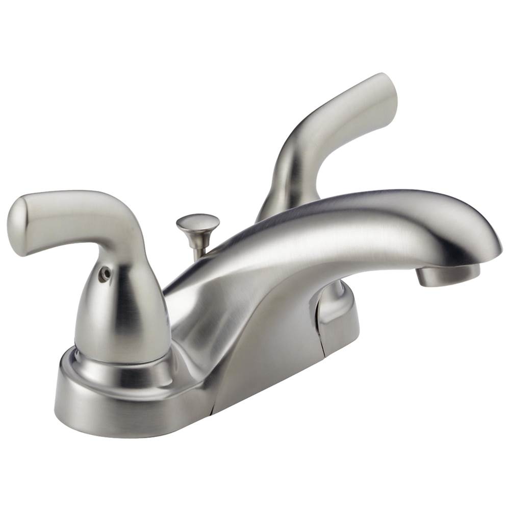 Fixtures, Etc.Delta FaucetFoundations® Two Handle Centerset Bathroom Faucet