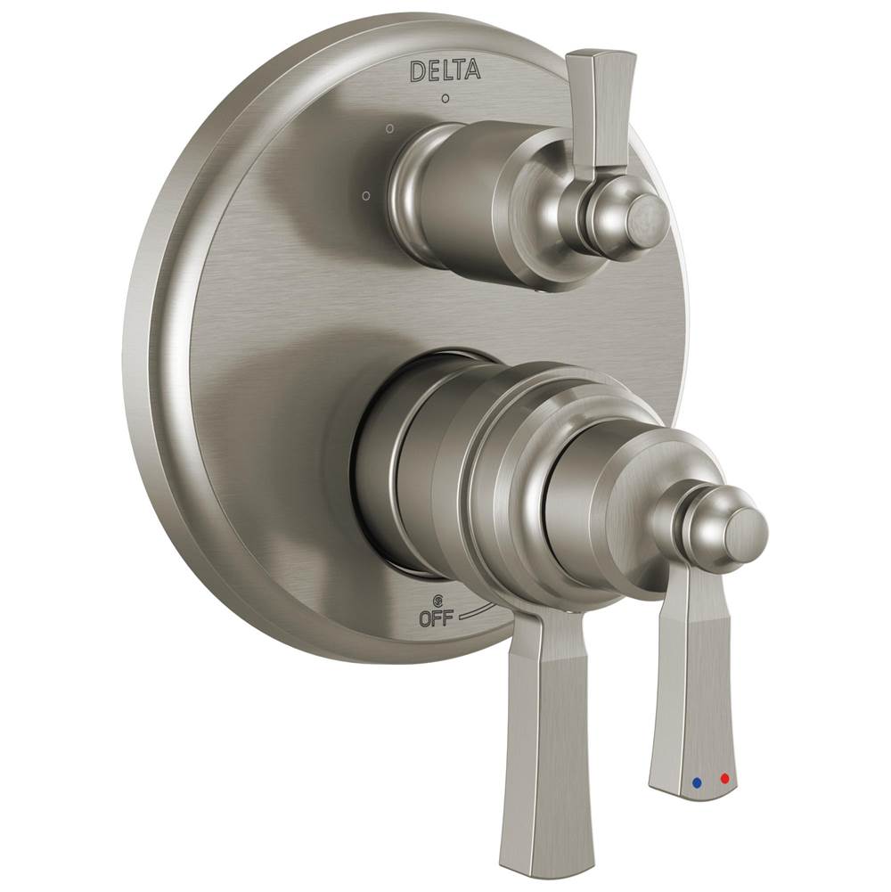 Delta Faucet Pressure Balance Trims With Integrated Diverter Shower Faucet Trims item T27T856-SS