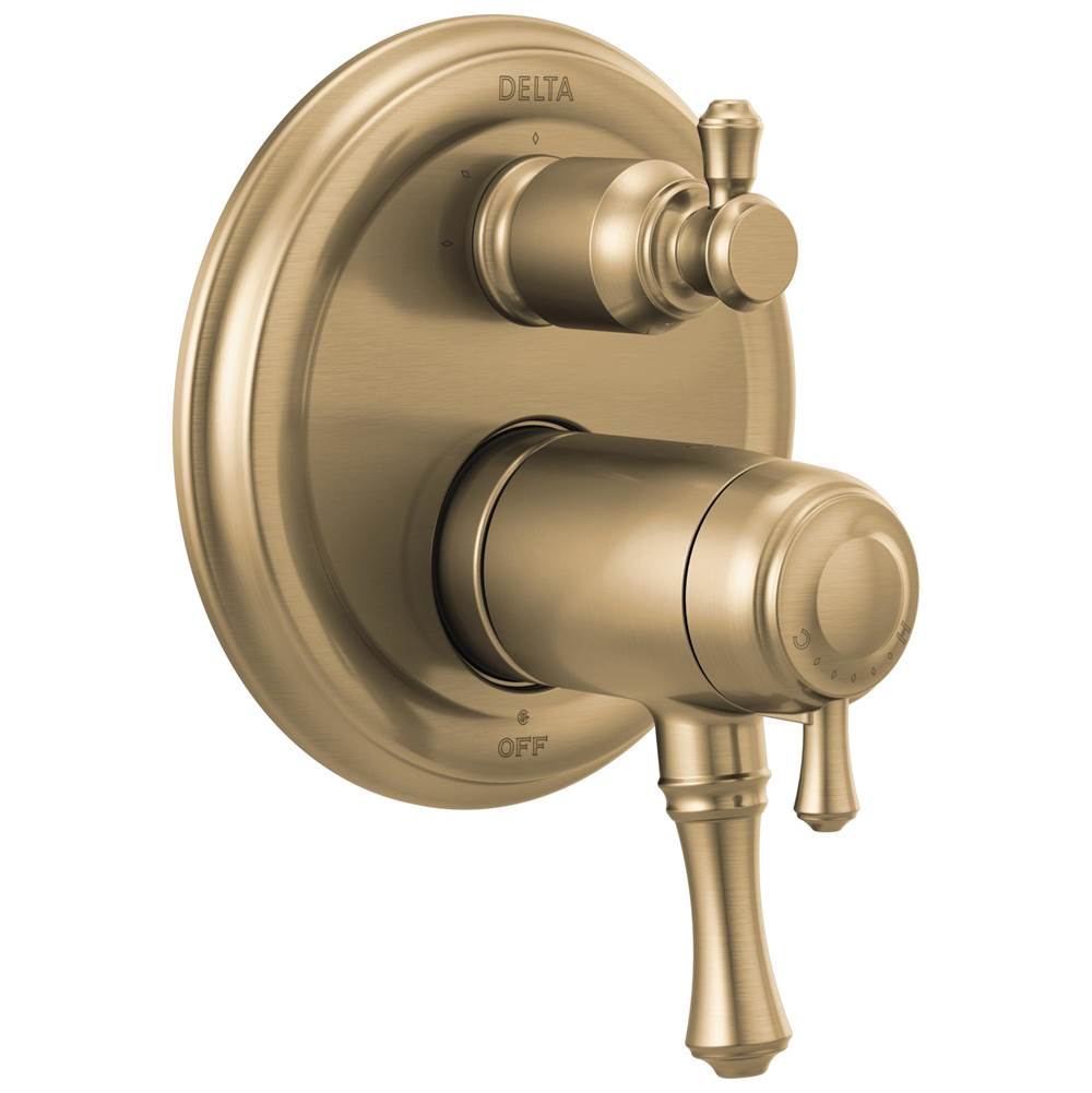 Delta Faucet Pressure Balance Trims With Integrated Diverter Shower Faucet Trims item T27T897-CZ