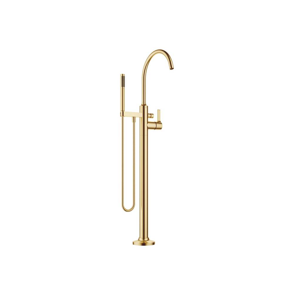 Fixtures, Etc.DornbrachtVAIA Single-Lever Tub Mixer For Freestanding Installation With Hand Shower Set In Brushed Durabrass
