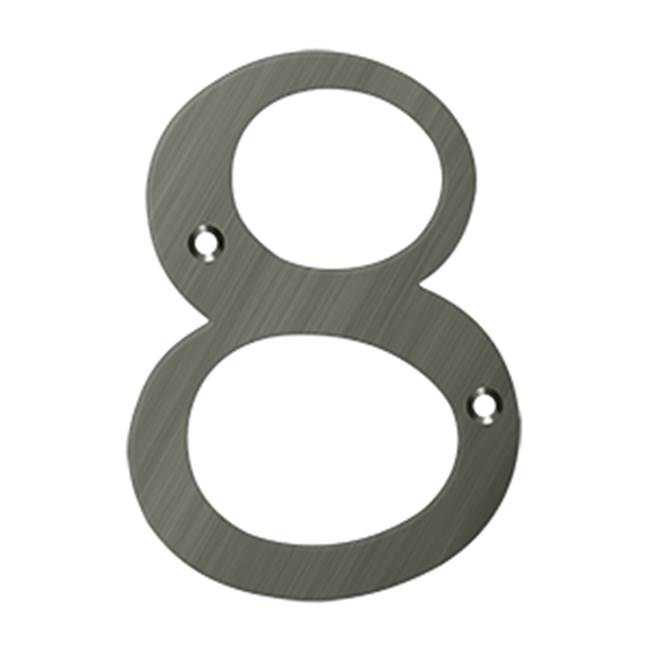 Deltana  House Numbers item RN6-8U15A
