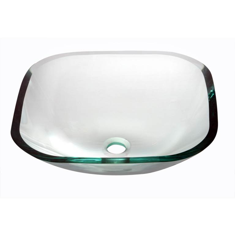 Fixtures, Etc.DawnTempered glass wash basin-square shape