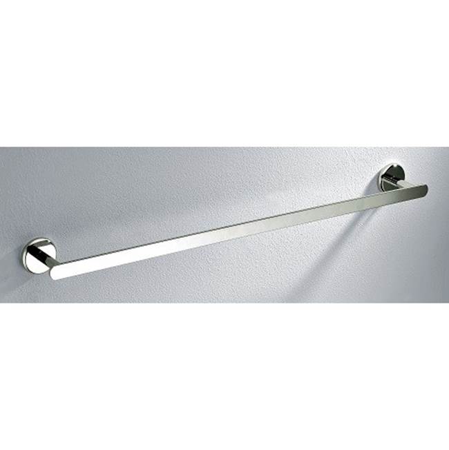 Fixtures, Etc.DawnSolid brass towel rail, brushed nickel: 24-7/8''Lx2-5/8''Dx2''H