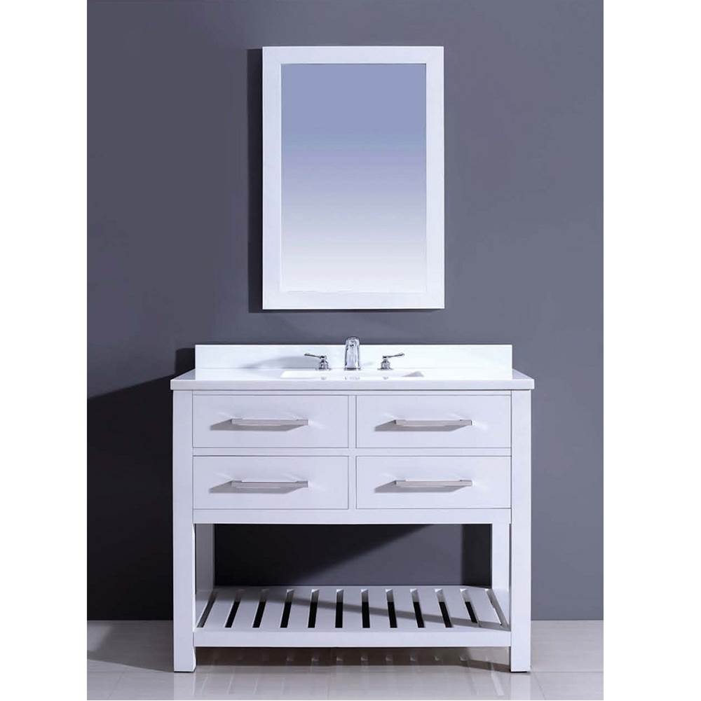 Fixtures, Etc.DawnDawn® Solid wood framed cabinet with plywood interior, MDF drawers and bottom open s