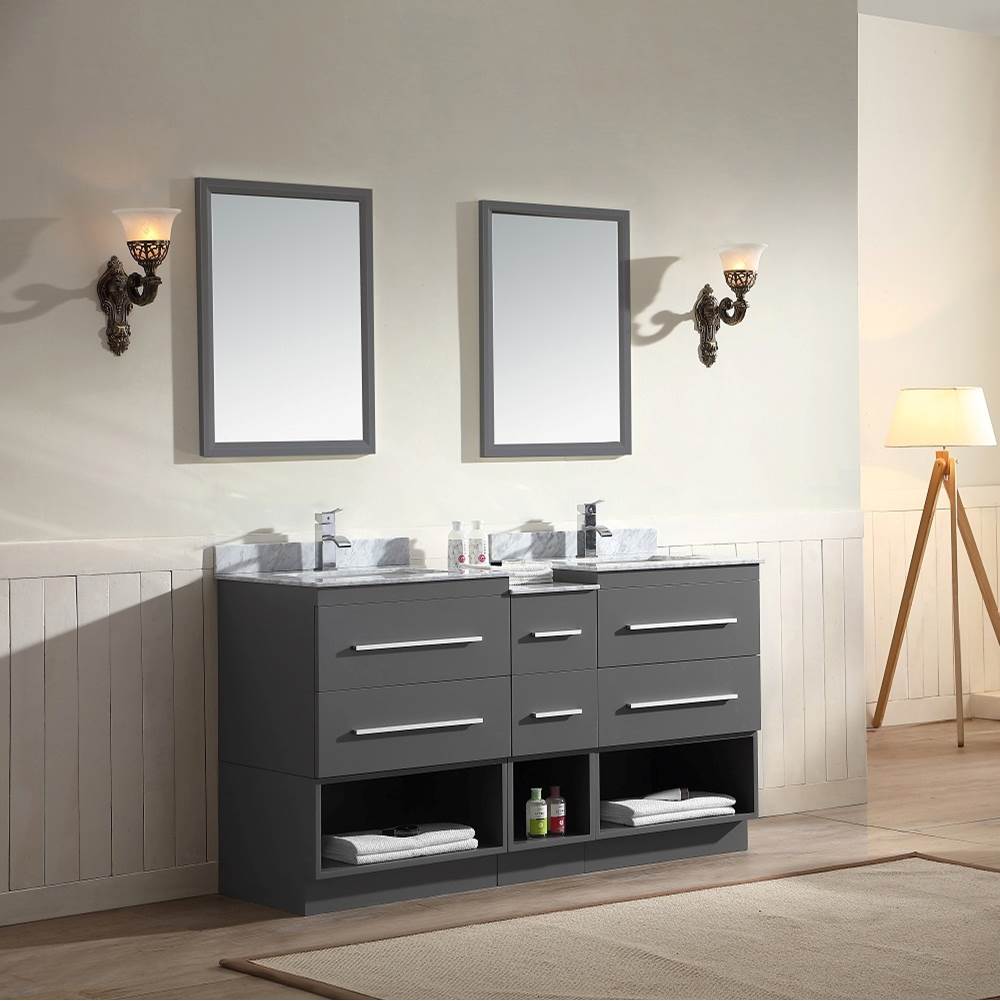 Fixtures, Etc.DawnDawn® Gloria Series Linen Cabinet with Two Drawers (self soft closing hinges)