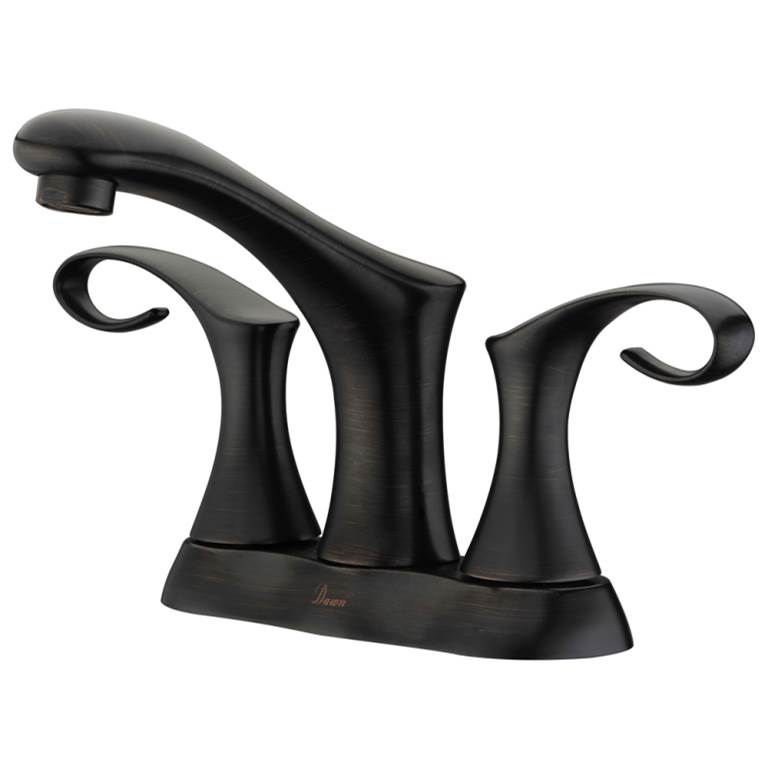 Fixtures, Etc.Dawn2-Handle Centerset Bathroom Faucet For 4'' Centers, Dark Brown Finished