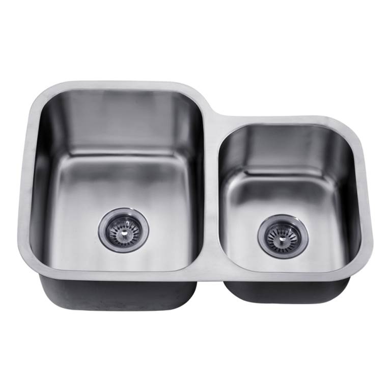 Fixtures, Etc.DawnDawn® Undermount Double Bowl Sink (Small Bowl on Right)