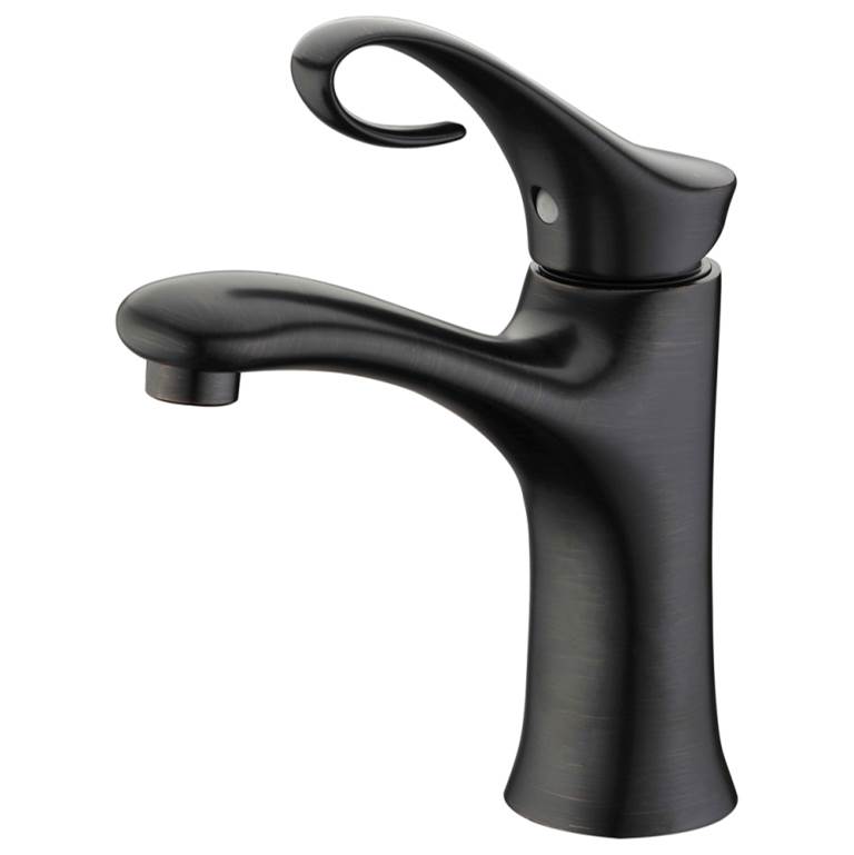 Fixtures, Etc.DawnSingle-Lever Bathroom Faucet, Dark Brown Finished