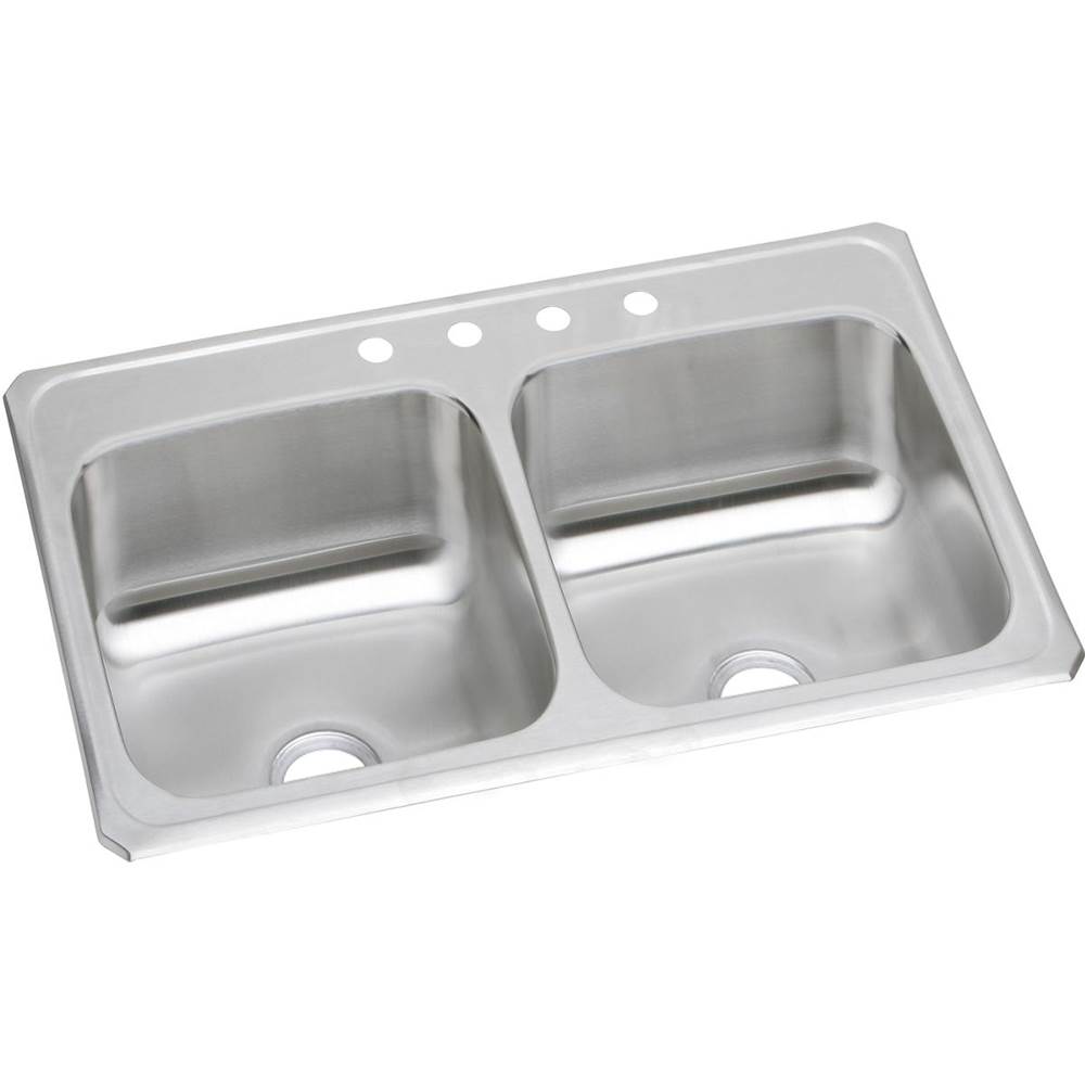 Elkay Drop In Double Bowl Sink Kitchen Sinks item CR33211