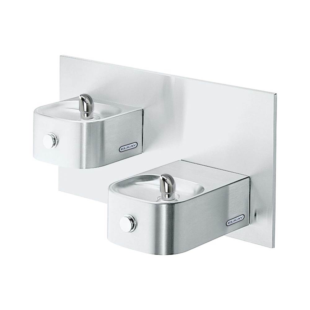 Fixtures, Etc.ElkaySoft Sides Bi-Level Fountain Non-Filtered Non-Refrigerated, Freeze Resistant Stainless