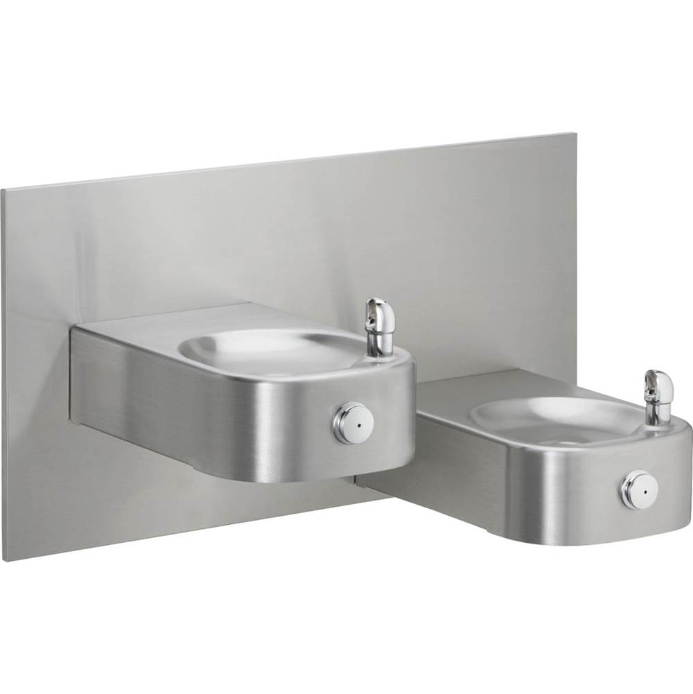 Fixtures, Etc.ElkaySoft Sides Heavy Duty Bi-Level Fountain Non-Filtered, Non-Refrigerated Stainless