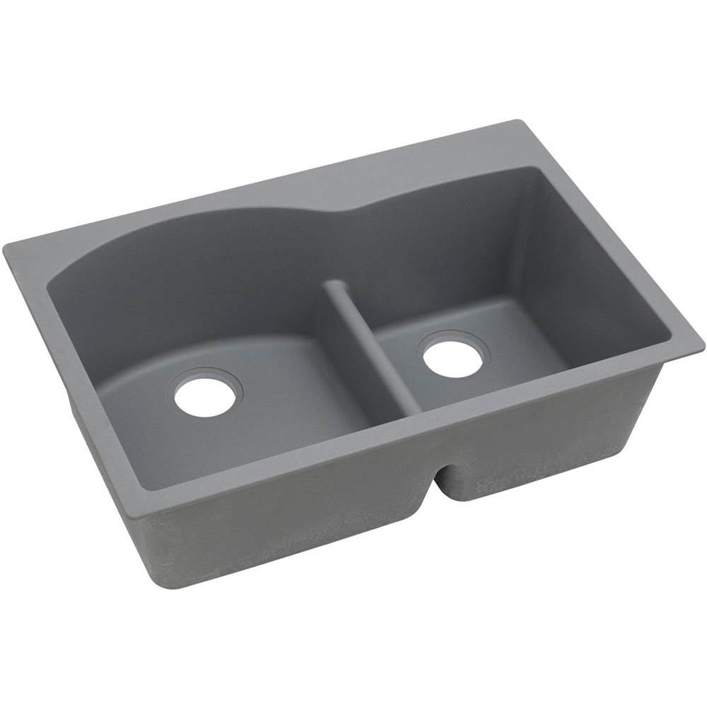 Elkay Drop In Double Bowl Sink Kitchen Sinks item ELGH3322RGS0