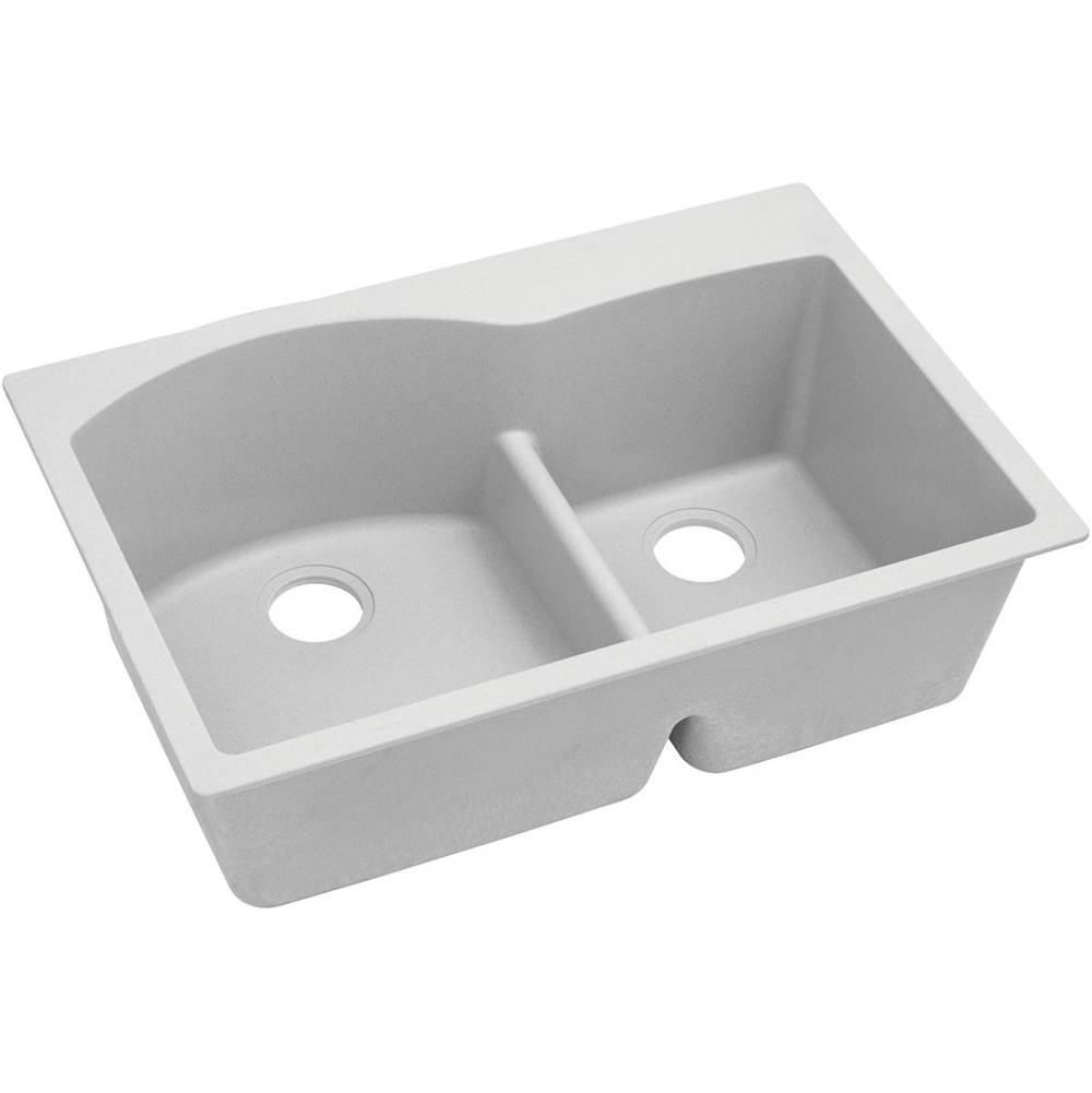 Elkay Drop In Double Bowl Sink Kitchen Sinks item ELGH3322RWH0